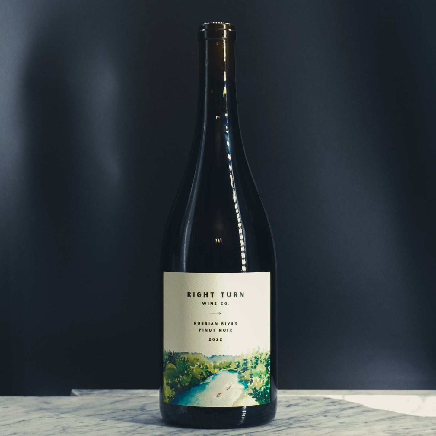 Right Turn Wine Co., Pinot Noir Russian River Valley 2022