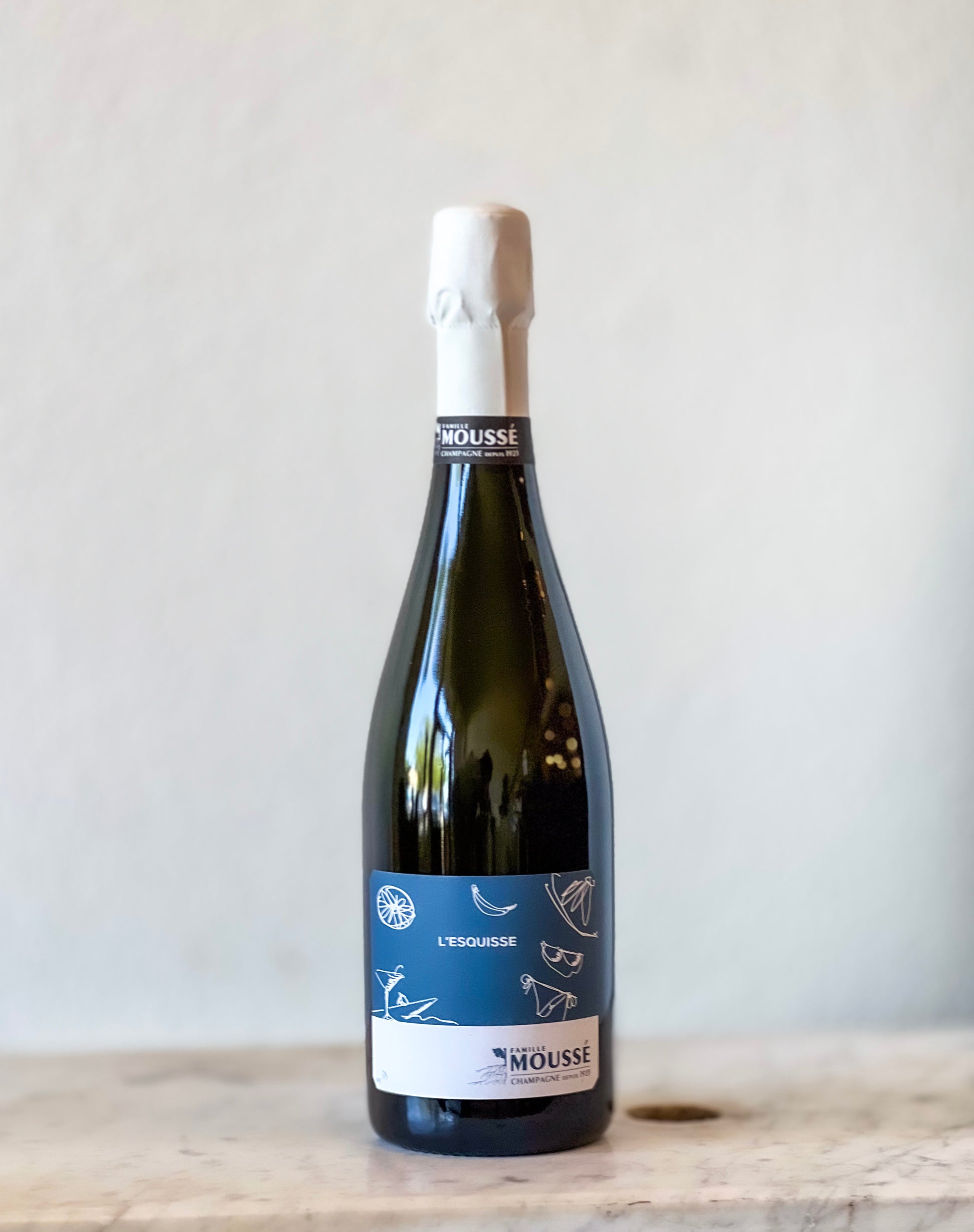 Famille Mousse, Champagne 'L'Esquisse' Extra Brut NV