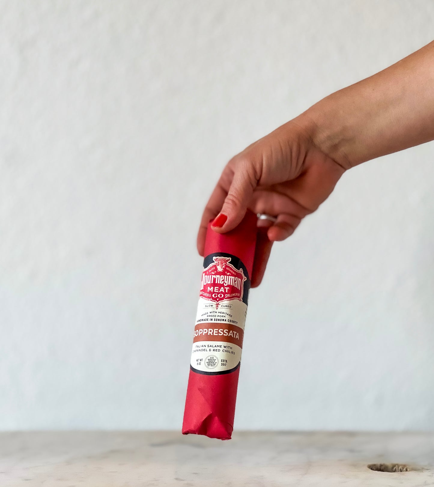 Journeyman Meat Co., Sopressata Salame 6 oz.