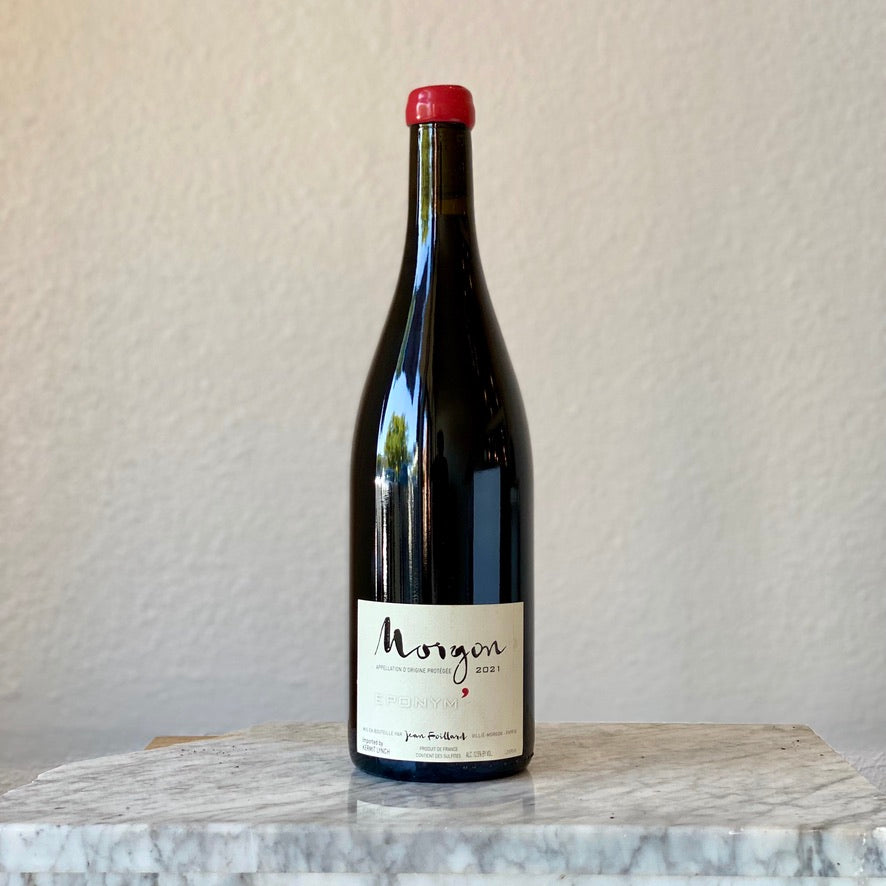 Jean Foillard, Morgon 'Eponym' 2021