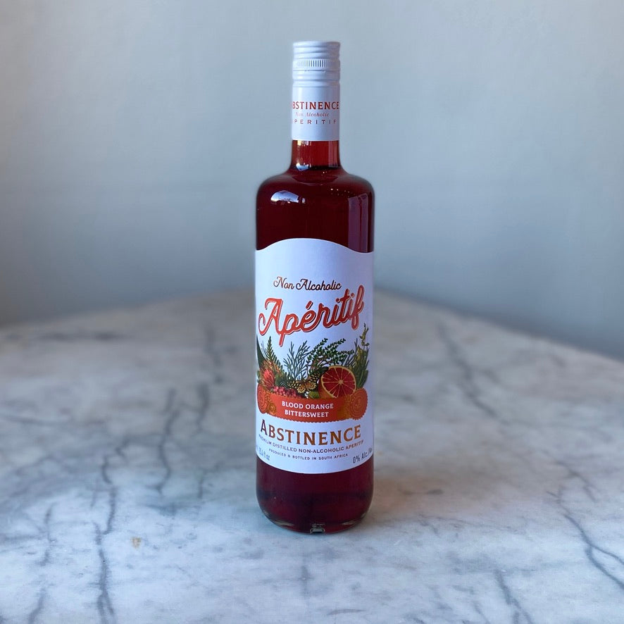 Abstinence, Blood Orange Bittersweet Aperitif Non-Alcoholic