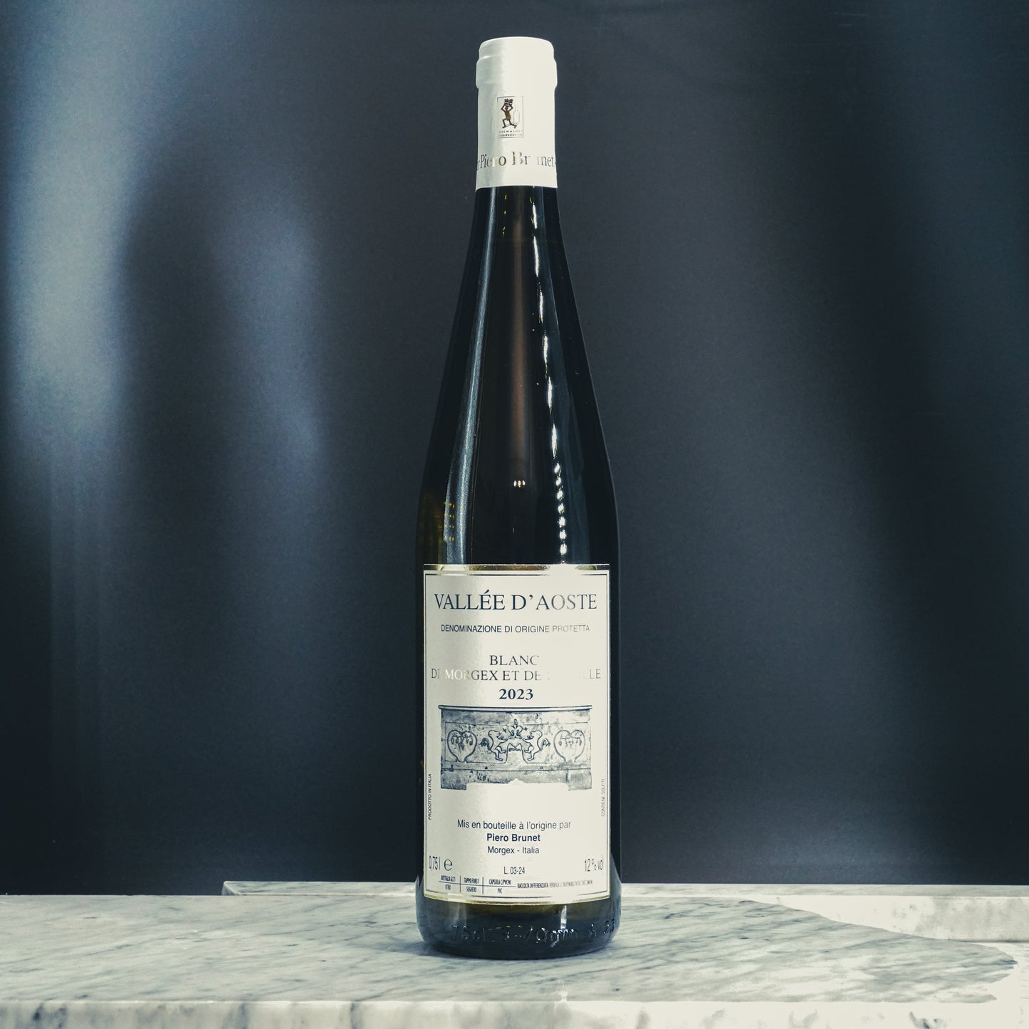 Piero Brunet, Blanc de Morgex et de La Salle 2023