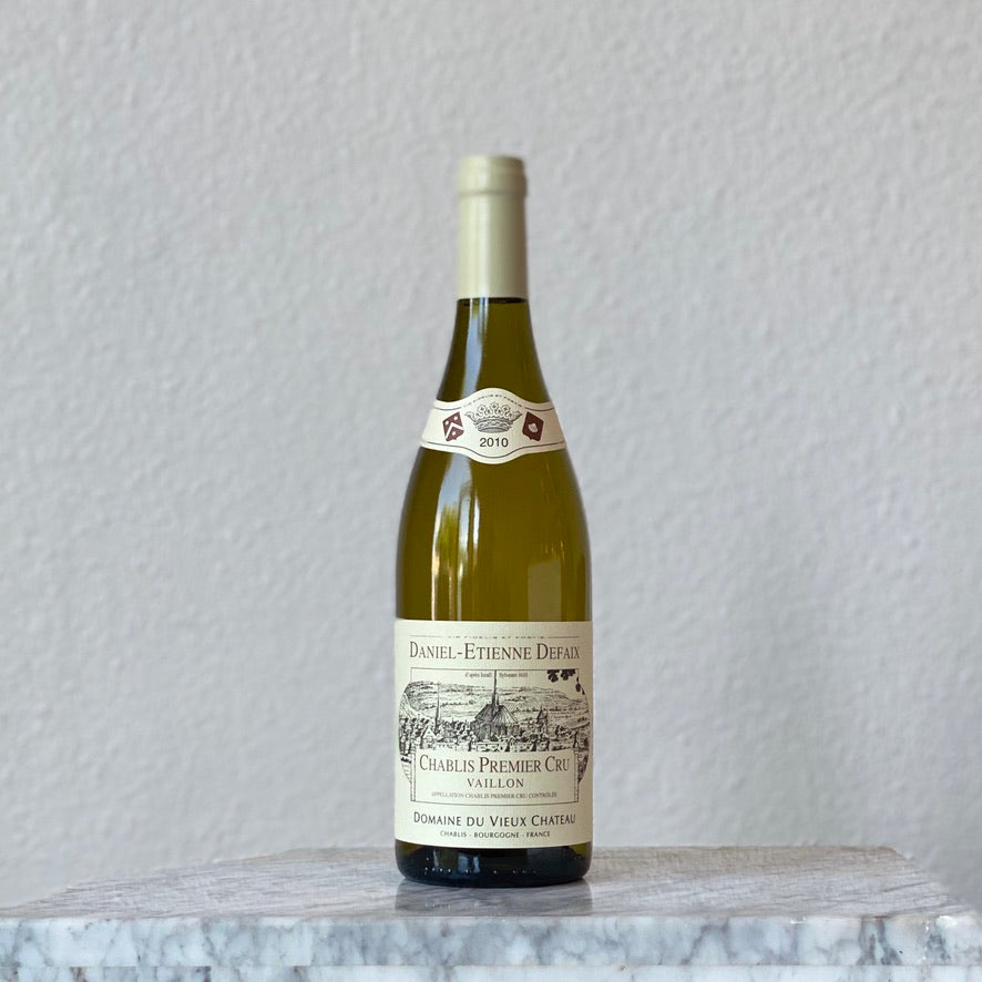 Defaix, Chablis 1er Cru 'Vaillon' 2010