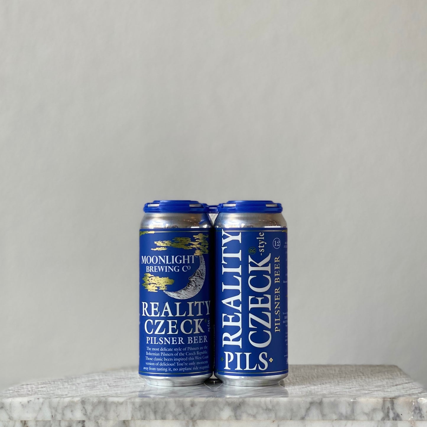 Moonlight Brewing Co., Reality Czeck Pilsner 16.9oz Can