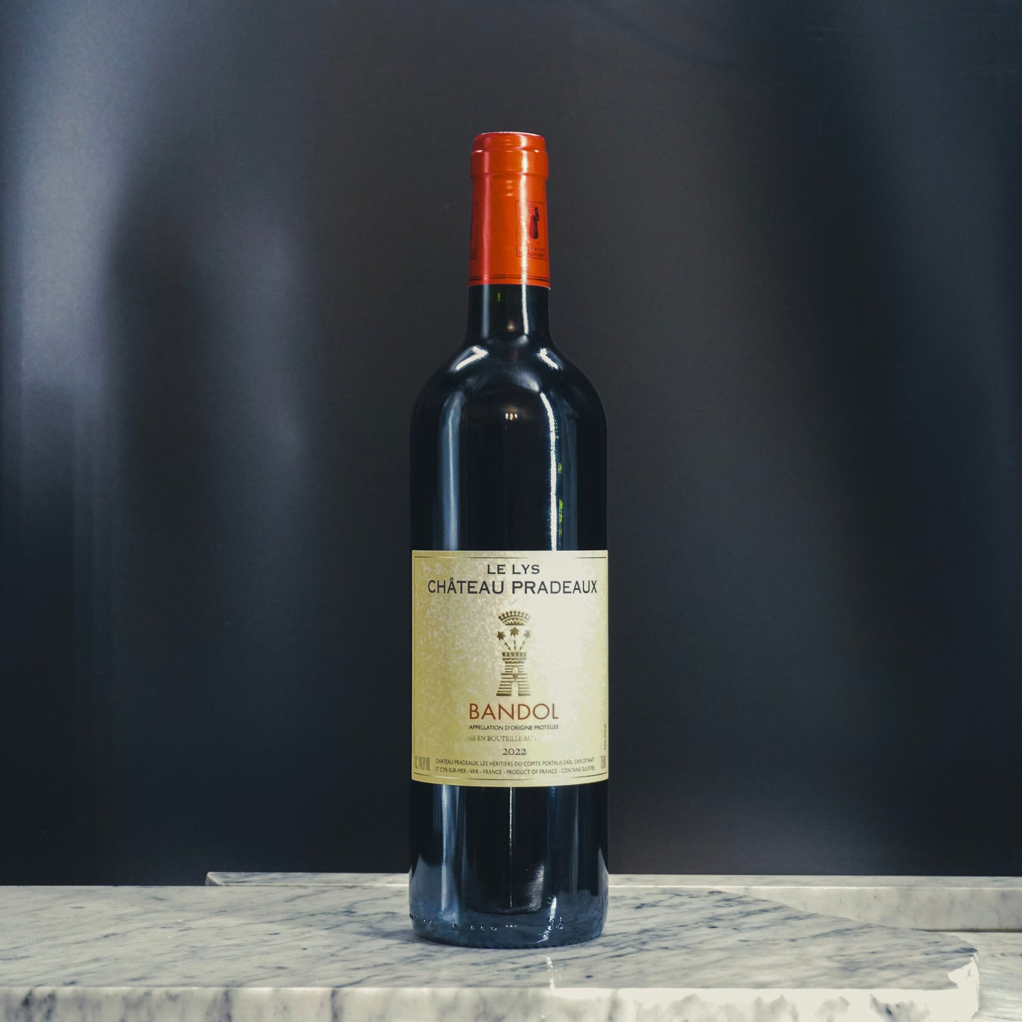 Chateau Pradeaux, Bandol Rouge 'Les Lys' 2022