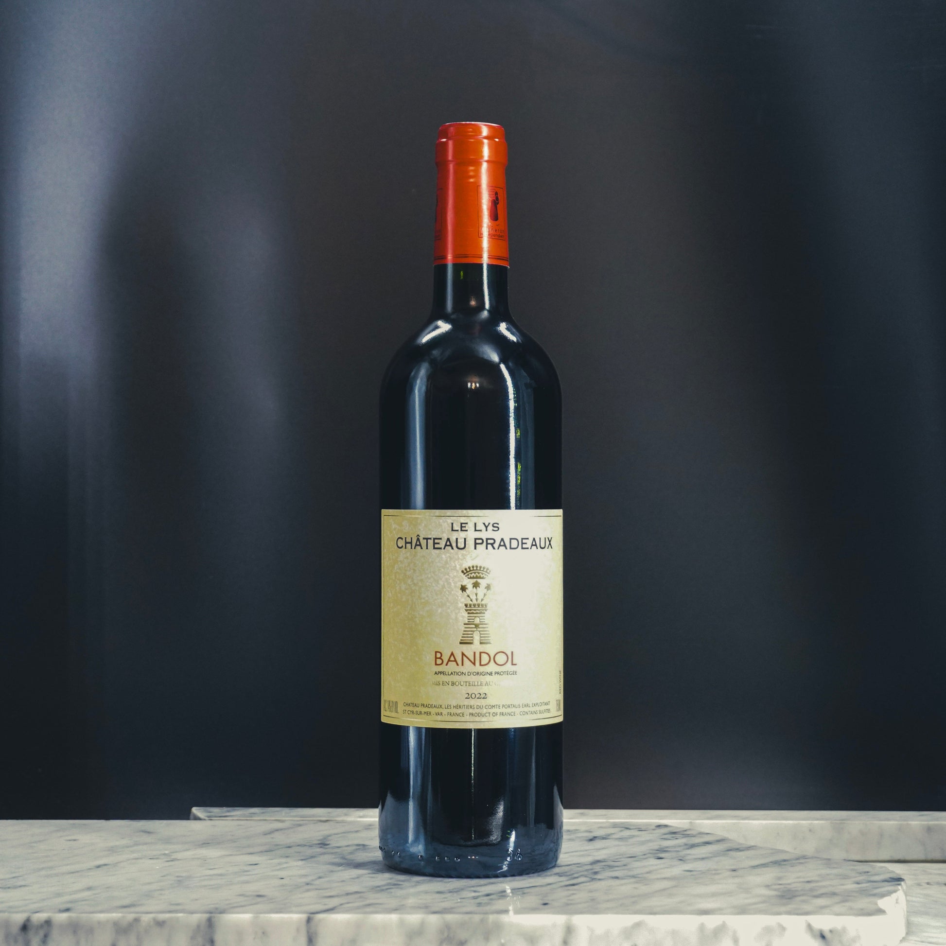 Chateau Pradeaux, Bandol Rouge 'Les Lys' 2022