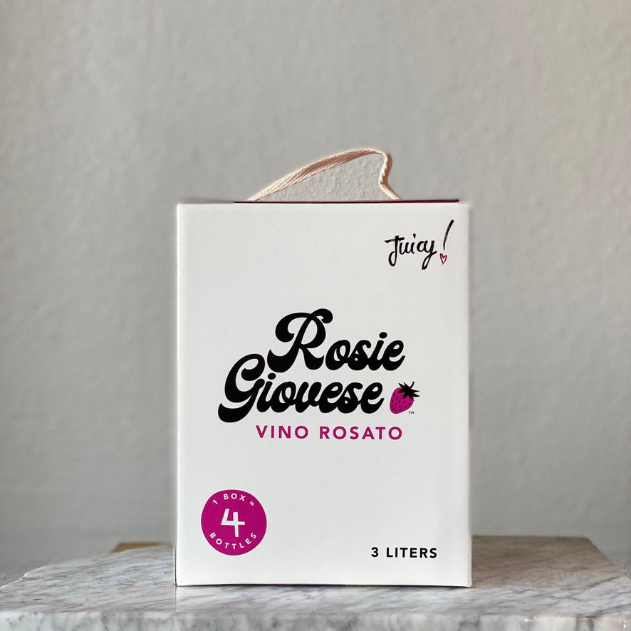 Sandy Giovese, Rosie Giovese Vino Rosato NV (bag in box)