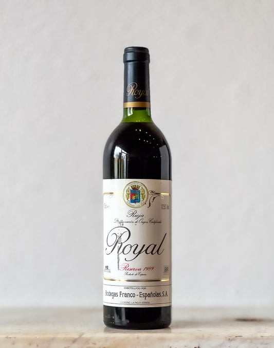 Bodegas Franco, Rioja 'Espanolas Royal' Reserva 1989