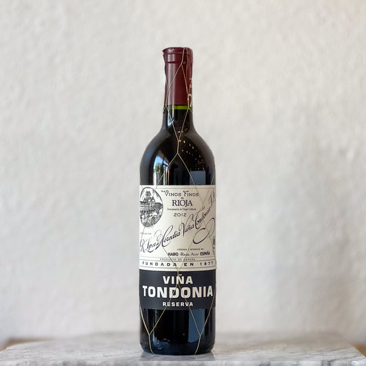 Lopez de Heredia, Vina Tondonia Rioja Reserva 2012