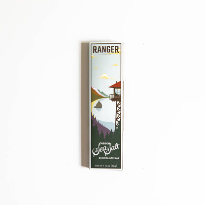 Ranger Chocolate Co., Oregon Sea Salt Chocolate Bar: 1 1/4 oz.