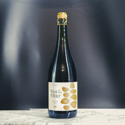 West & Wilder, Sparkling Wine Non-Alcoholic NV
