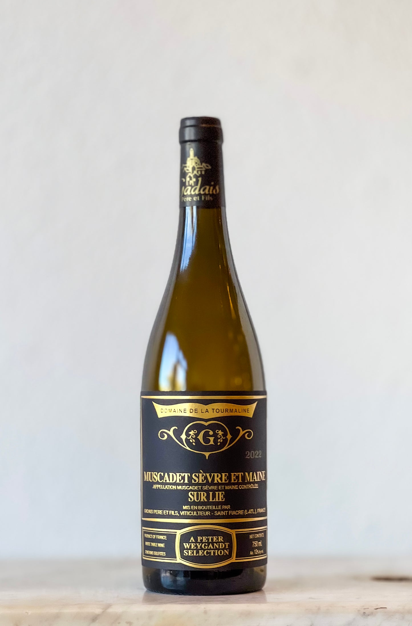 Gadais, Domaine de la Tourmaline, Muscadet Sevre et Maine 2022