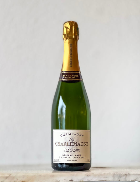 Guy Charlemagne, Champagne Grand Cru Blanc de Blancs Brut Reserve NV