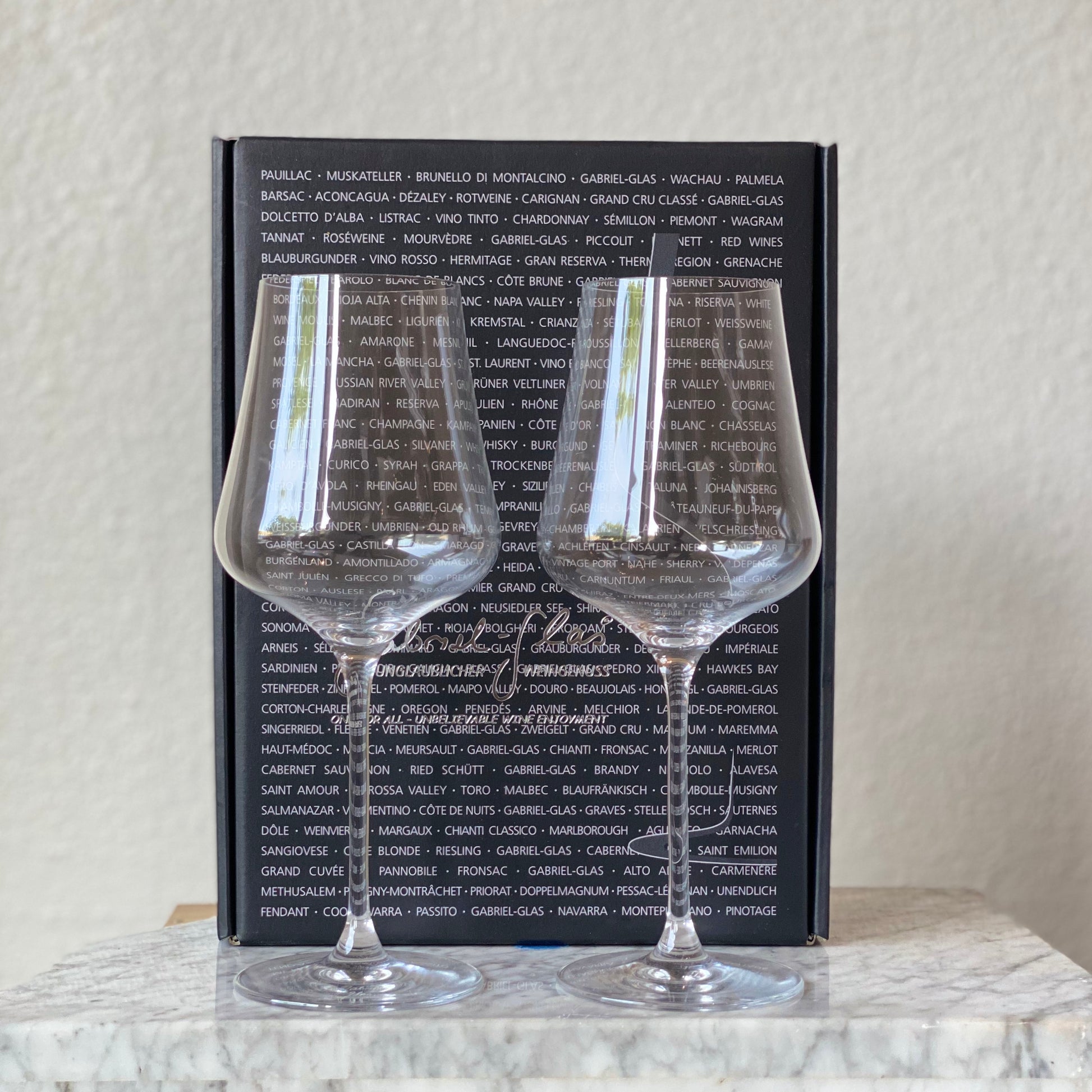 Gabriel Glas, StandArt Wine Glasses - 2-Glass Gift Box