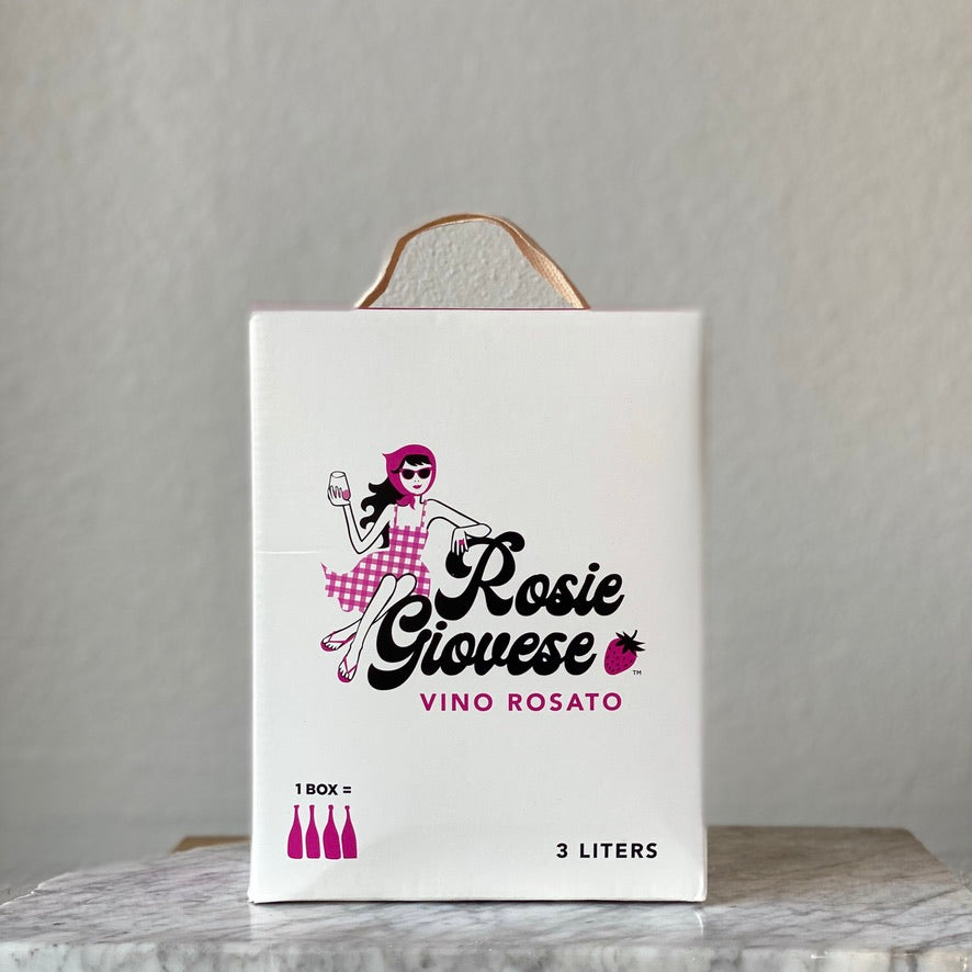 Sandy Giovese, Rosie Giovese Vino Rosato NV (bag in box)