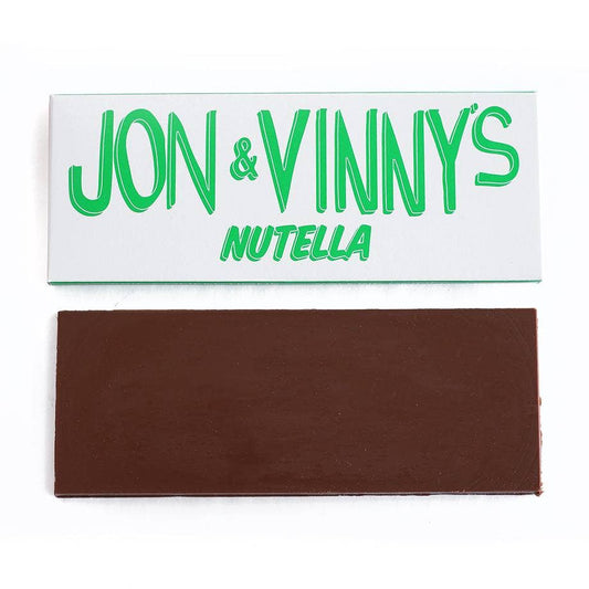 Valerie Confections, Jon & Vinny's Nutella 38% Milk Chocolate Bar, 75g