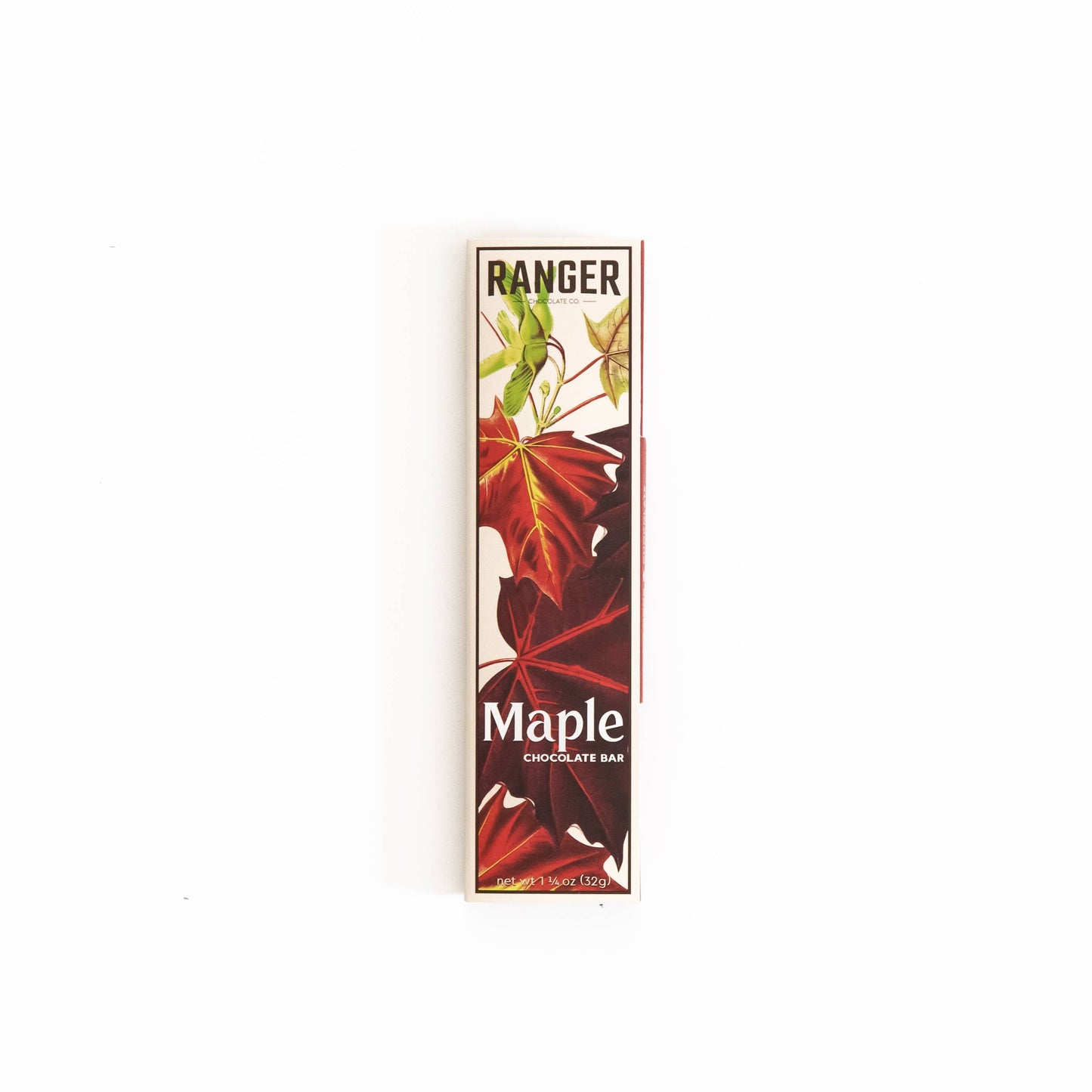 Ranger Chocolate Co., Maple Chocolate Bar, 66% Cacao: 1 1/4 oz.