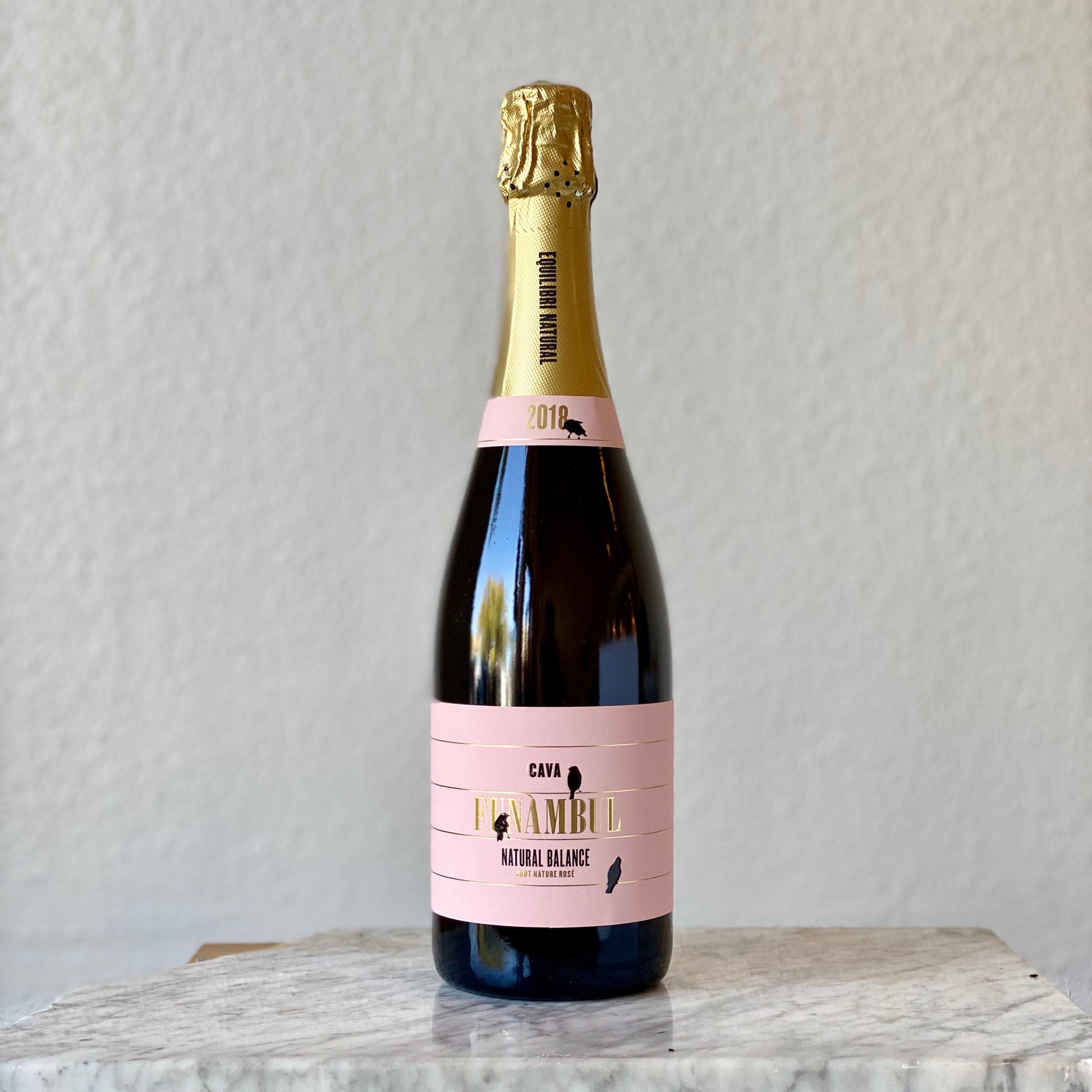 Entre Vinyes, 'Funambul' Brut Nature Rose 2018