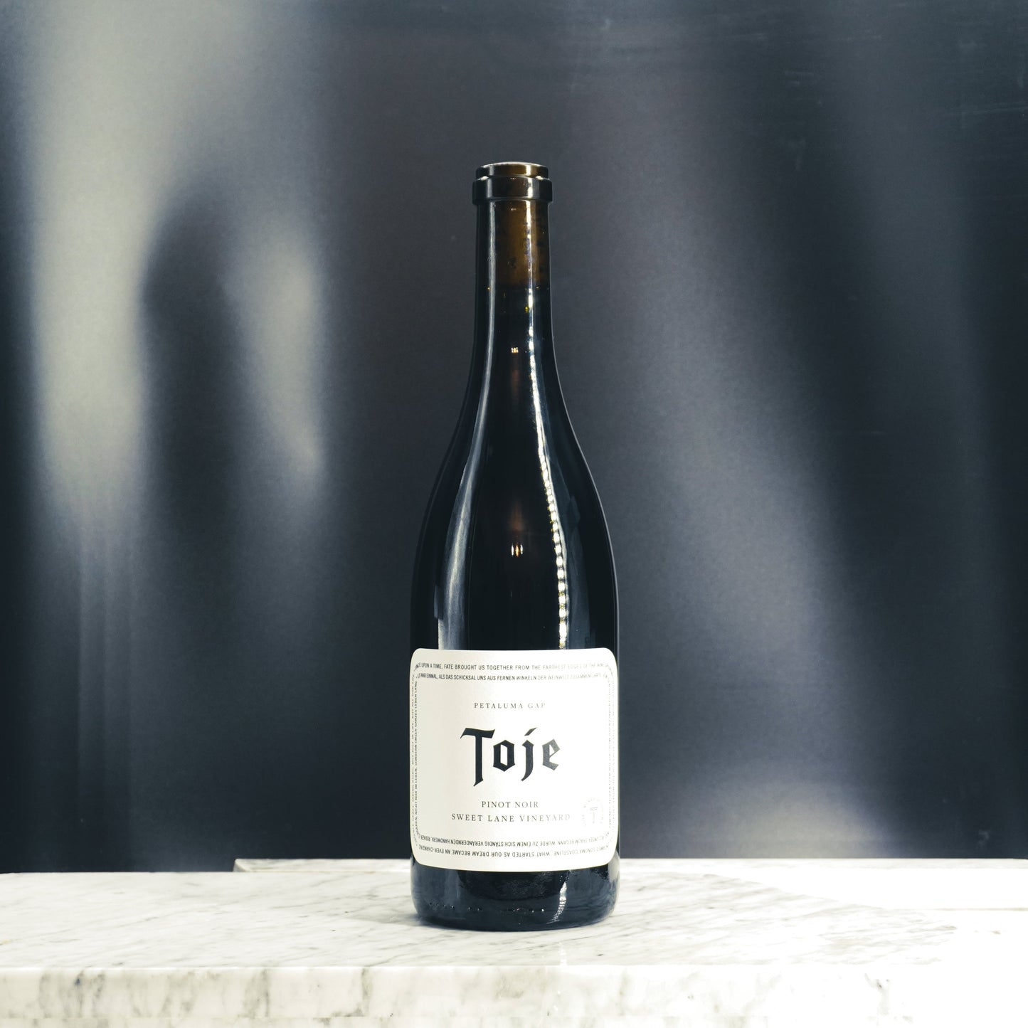 Toje Wines, Pinot Noir Petaluma Gap 'Sweet Lane Vineyard' 2023