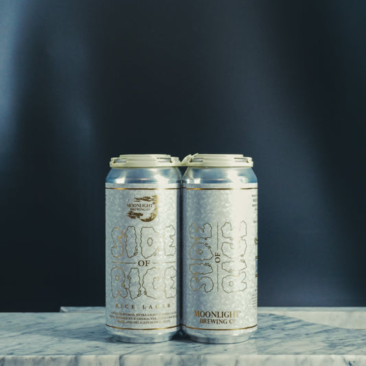 Moonlight Brewing Co., Side of Rice Lager 16.9oz Can