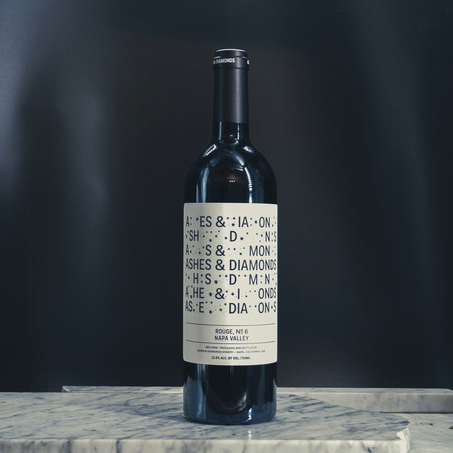 Ashes and Diamonds, Rouge No. 6 (Cabernet Sauvignon blend)