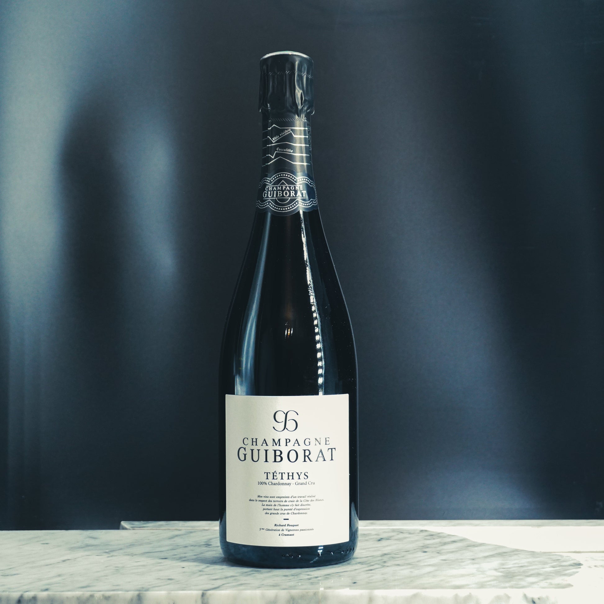 Guiborat, 'Tethys' Blanc de Blancs Extra Brut Champagne 2021