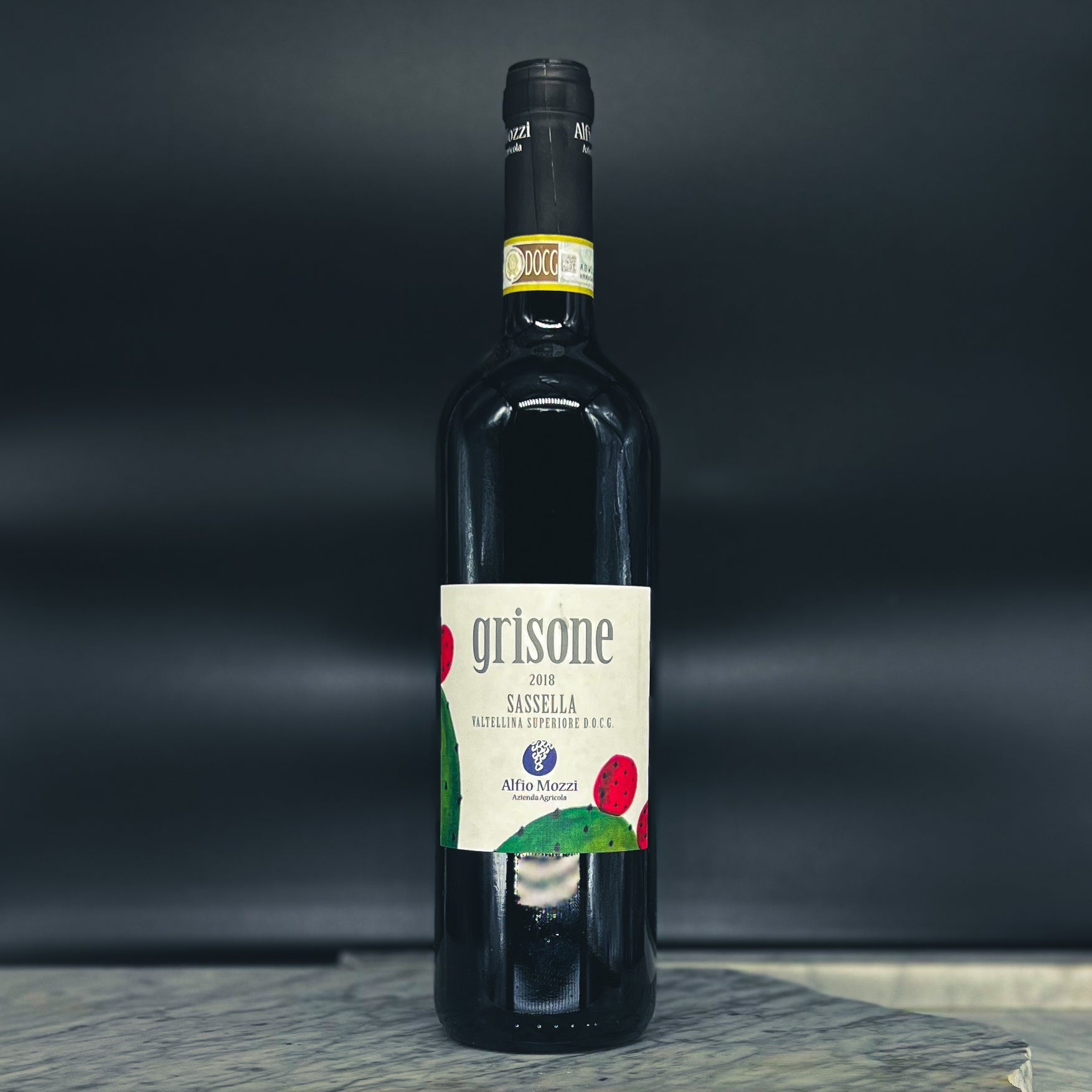 Alfio Mozzi, Valtellina Superiore Sassella 'Grisone' 2018