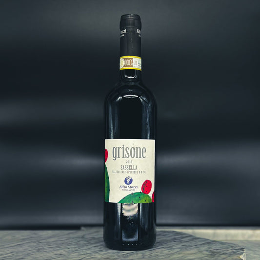 Alfio Mozzi, Valtellina Superiore Sassella 'Grisone' 2018