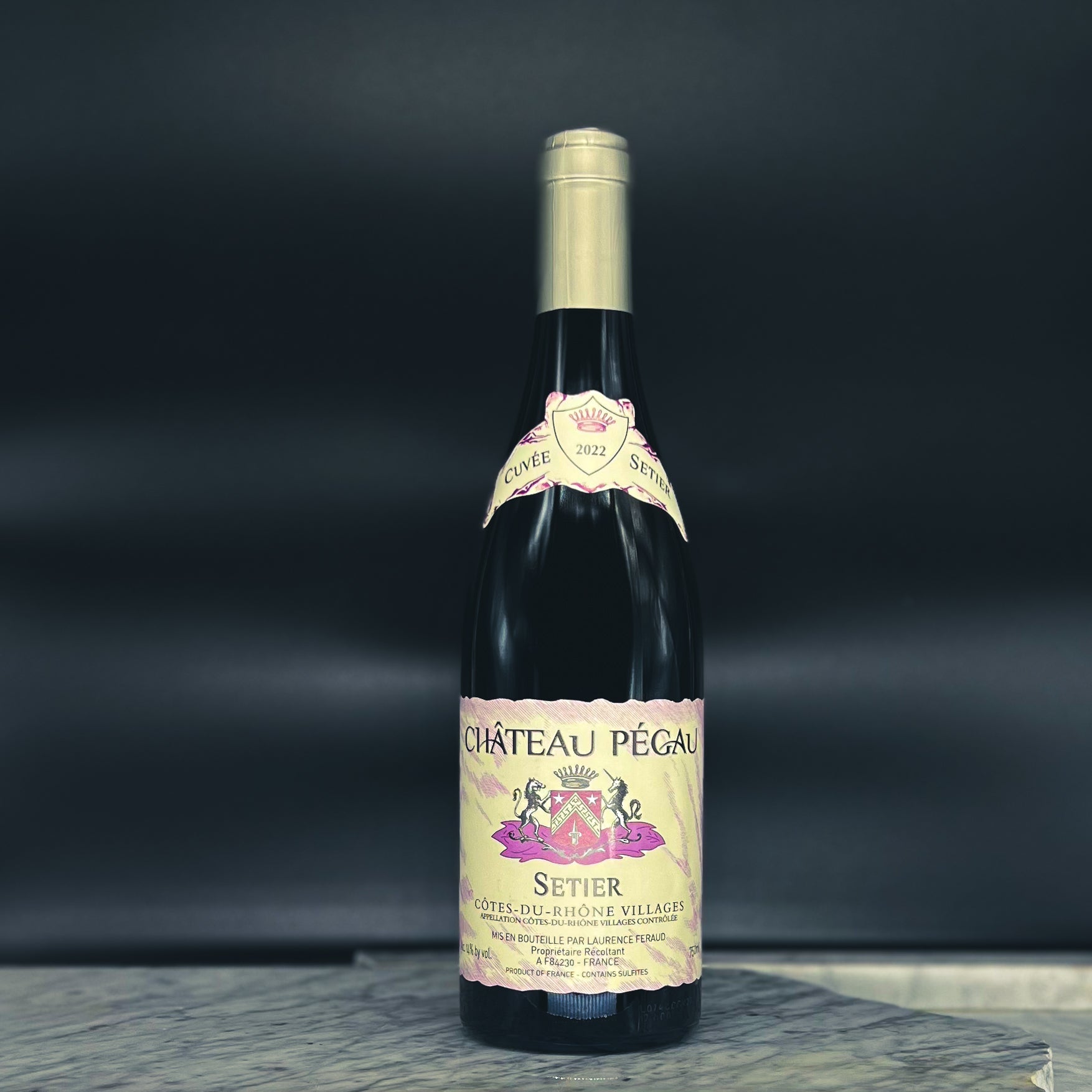 Chateau Pegau, Cotes du Rhone Villages Rouge 'Cuvee Setier' 2022
