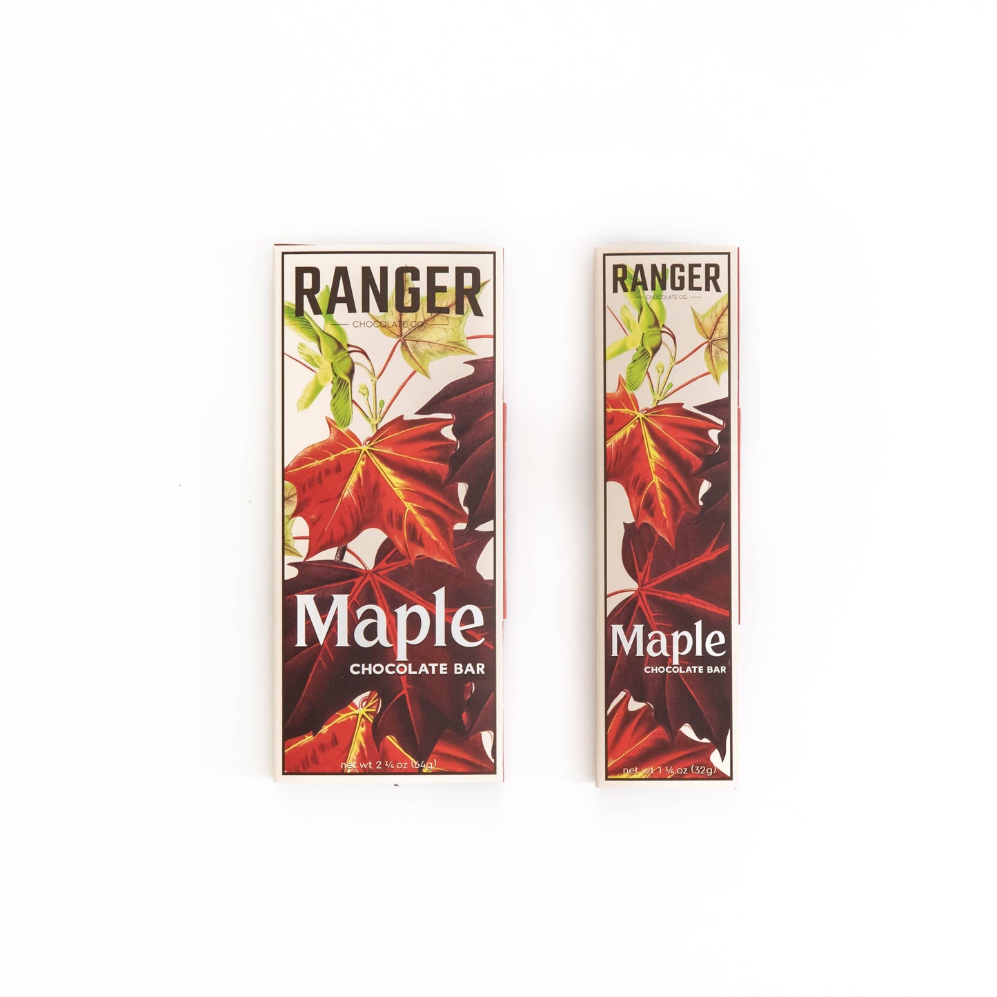 Ranger Chocolate Co., Maple Chocolate Bar, 66% Cacao: 1 1/4 oz.