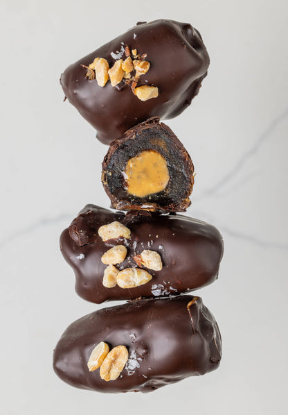Date Better, Peanut Butter Crunch- Chocolate Covered Dates