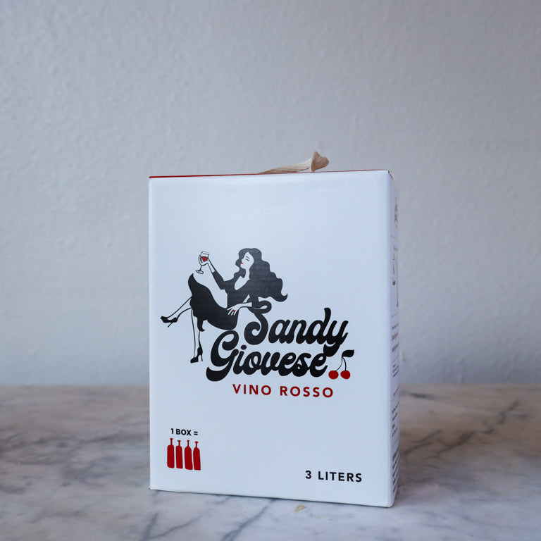 Sandy Giovese, Vino Rosso NV (bag in box)